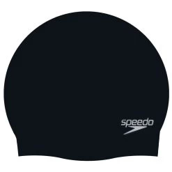 Speedo Plain Moulded Silicone Cap