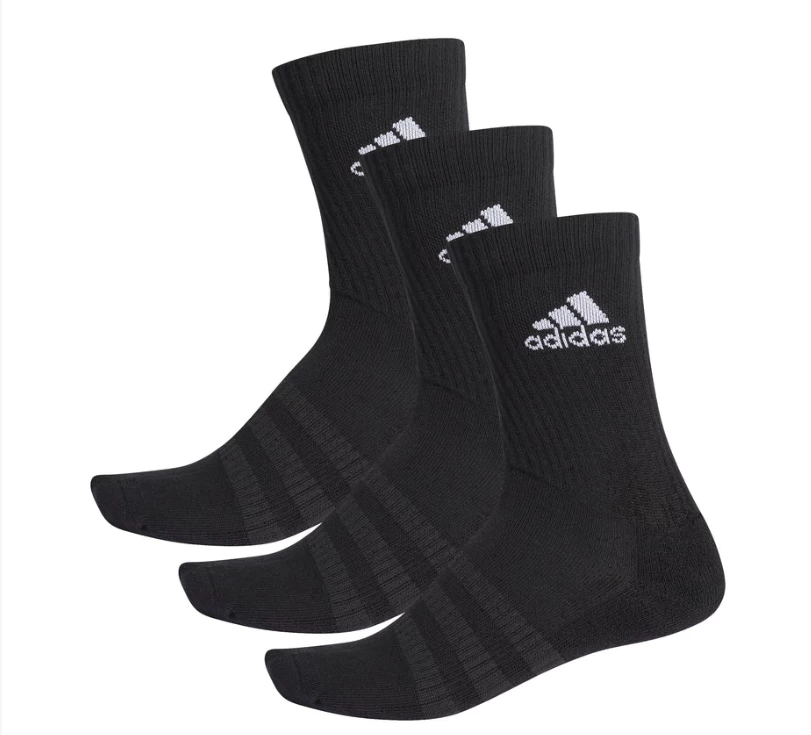Adidas 3pk Cushioned Crew Socks