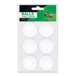 Formula Balls 6Pk - White